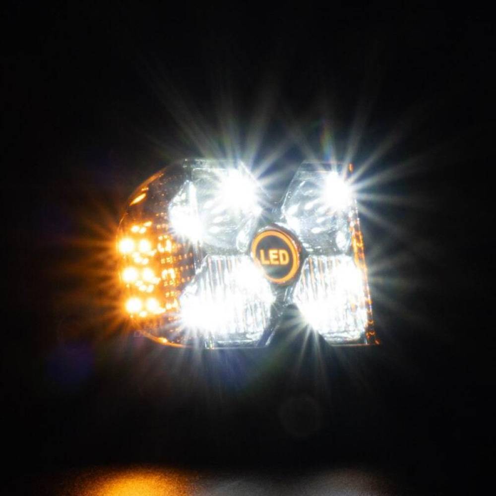 Proiector 95x80, faza lunga si pozitie galbena, cu LED, 9-36V, 60W, 6000lm, spot, 04208 Amio Proiector 95x80, faza lunga si pozitie galbena, cu LED, 9-36V, 60W, 6000lm, spot, 04208 Amio