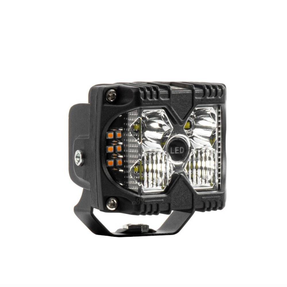 Proiector 95x80, faza lunga si pozitie galbena, cu LED, 9-36V, 60W, 6000lm, spot, 04208 Amio Proiector 95x80, faza lunga si pozitie galbena, cu LED, 9-36V, 60W, 6000lm, spot, 04208 Amio