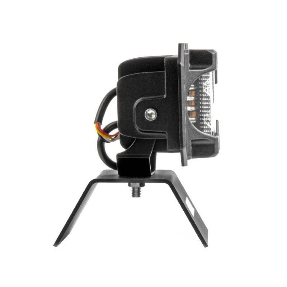 Proiector 125x80, faza lunga si pozitie galbena, cu LED, 9-36V, 60W, 6000lm, spot, incastrabil, 04207 Amio