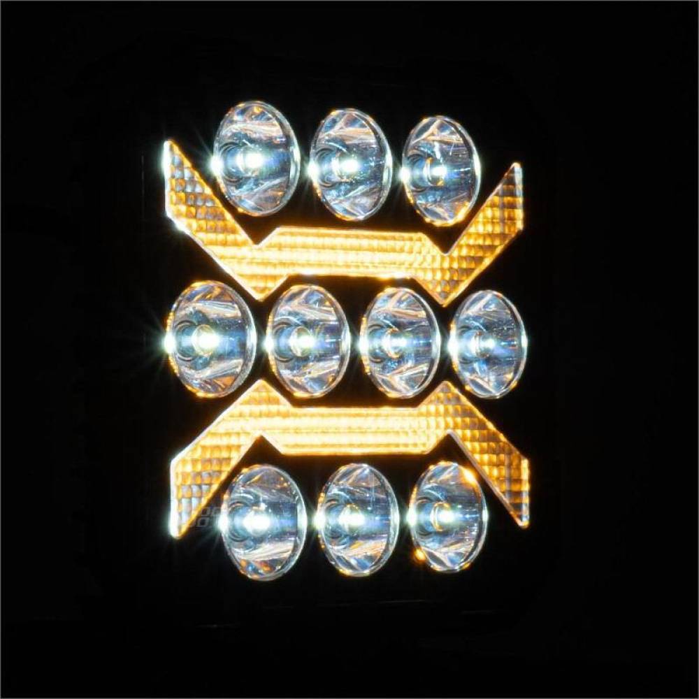 Proiector lucru 110x110, LED, cu pozitie galbena, 9-36V 54W, 10000lm, 6500K, spot, 04209 Amio Proiector lucru 110x110, LED, cu pozitie galbena, 9-36V 54W, 10000lm, 6500K, spot, 04209 Amio
