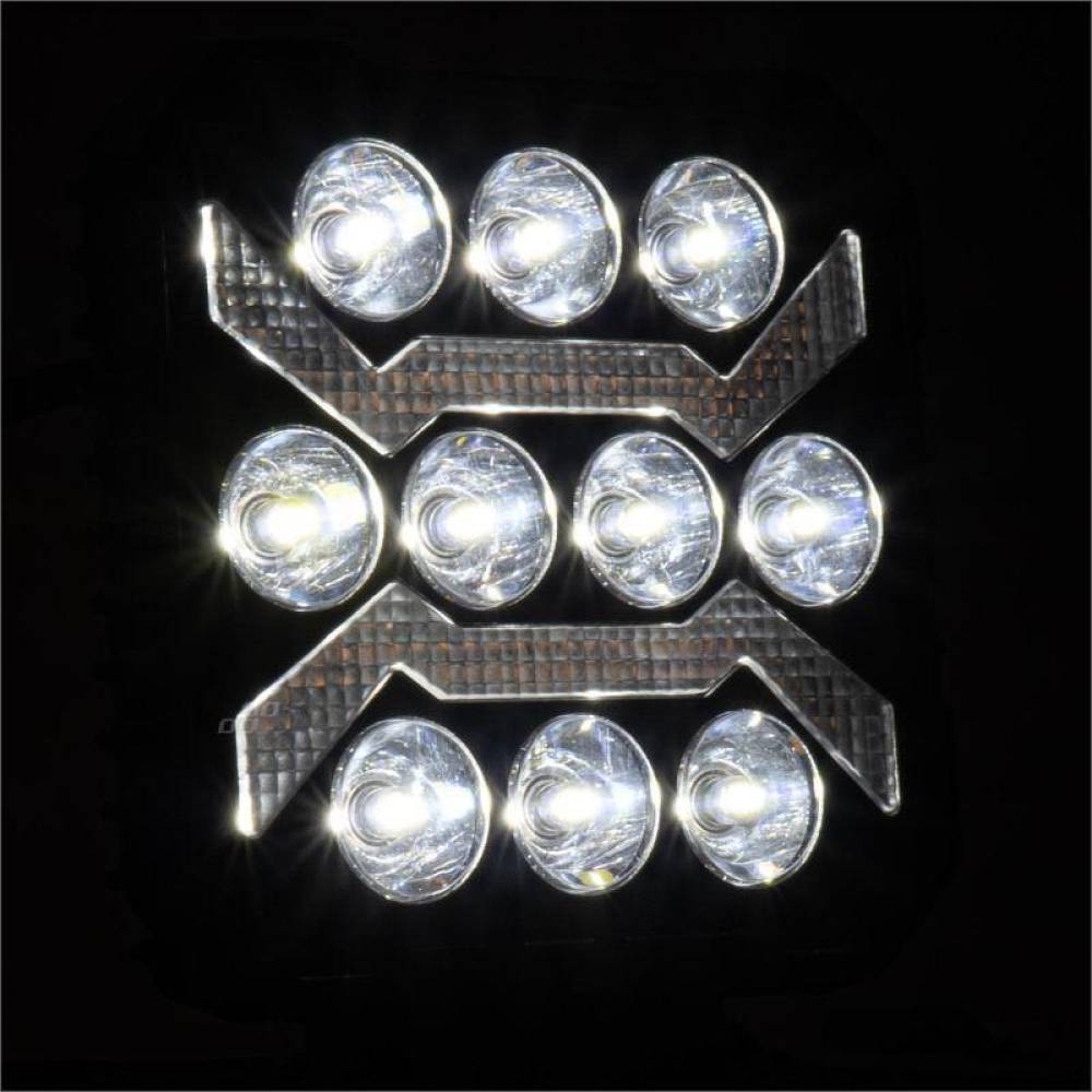 Proiector lucru 110x110, LED, cu pozitie galbena, 9-36V 54W, 10000lm, 6500K, spot, 04209 Amio Proiector lucru 110x110, LED, cu pozitie galbena, 9-36V 54W, 10000lm, 6500K, spot, 04209 Amio