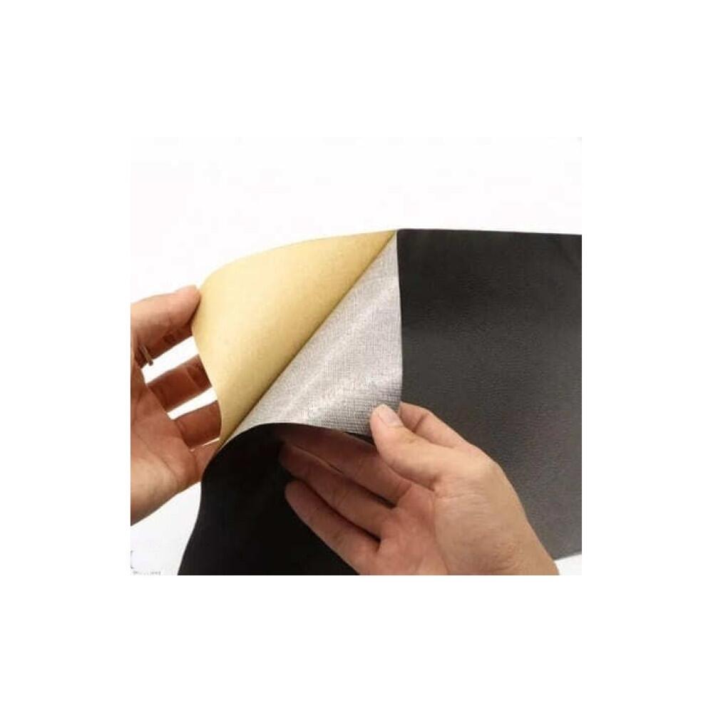 Material imitatie piele Alcantara autoadeziv, BEJ, 30x30cm, FS-1336