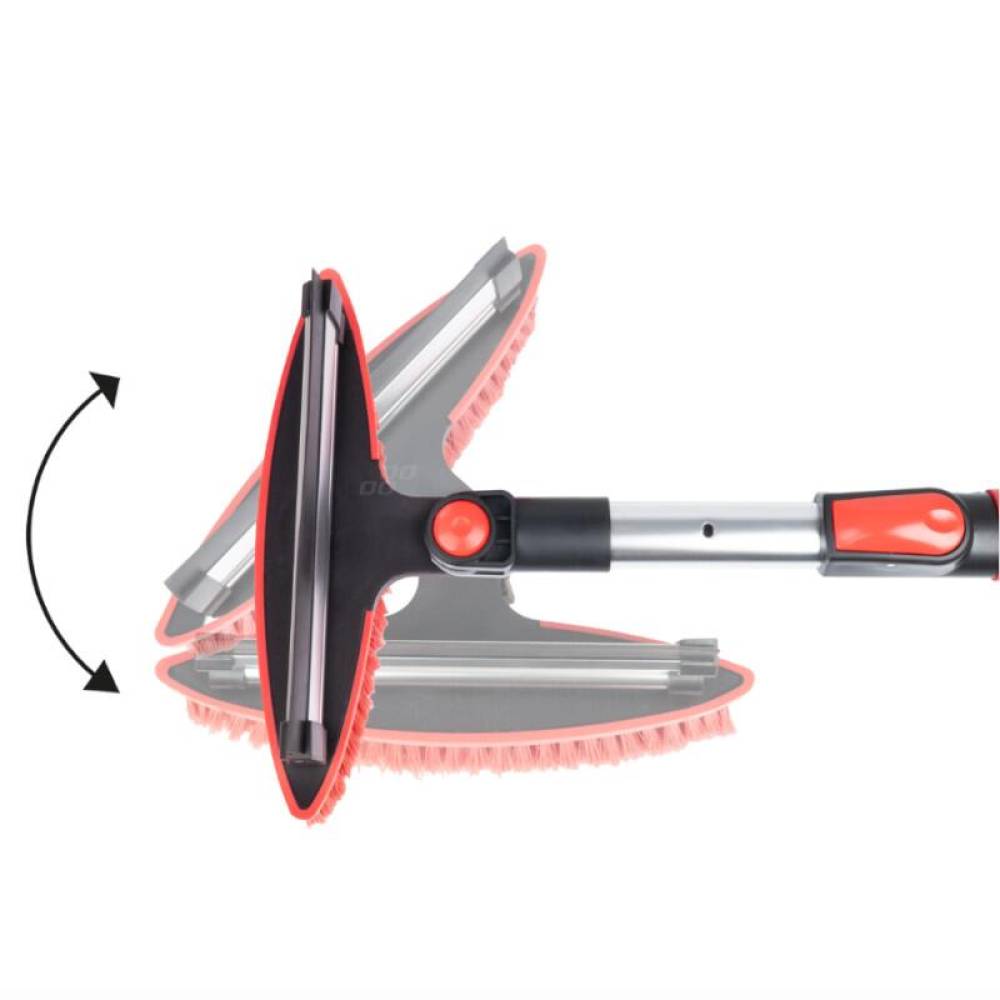 Razuitor gheata cu perie, 3in1, 98-134cm, telescopic, cu racleta sters geamuri, 04147 Amio