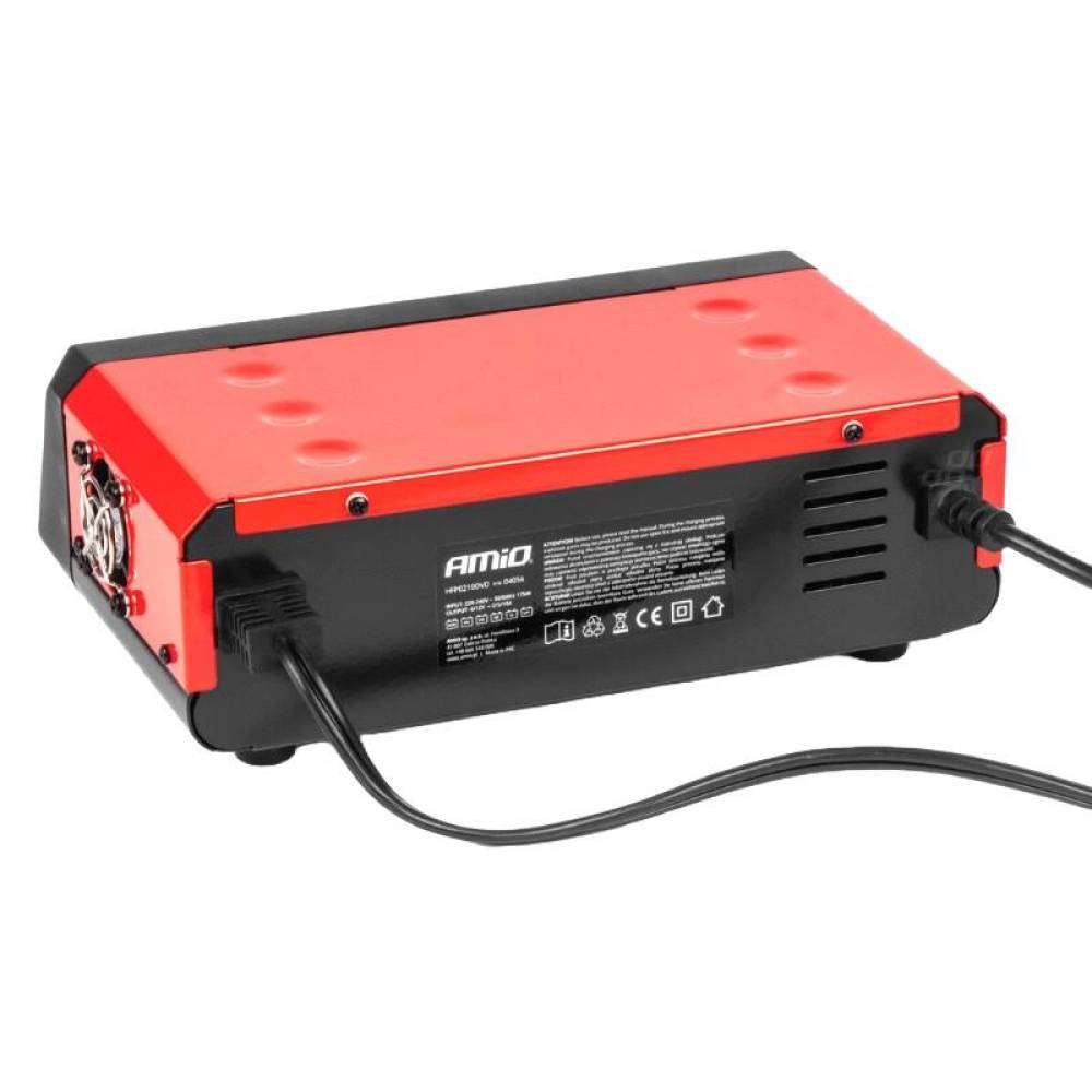 Redresor digital auto 6V-12V, 2A-5A-10A, 7 moduri incarcare, 04056 Amio 