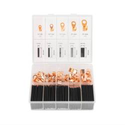 Set papuci electrici cupru si tuburi termocontractabile varnish, 160 bucati, 03933 Amio