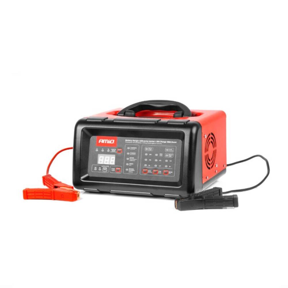Redresor cu pornire Jump Starter 6-12V, 20A, pornire maxim 100A, Amio 04057