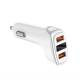 Incarcator auto 2xUSB 3.1A, cu voltmetru, 12-24V, 15W, 03887 Amio Incarcator auto 2xUSB 3.1A, cu voltmetru, 12-24V, 15W, 03887 Amio