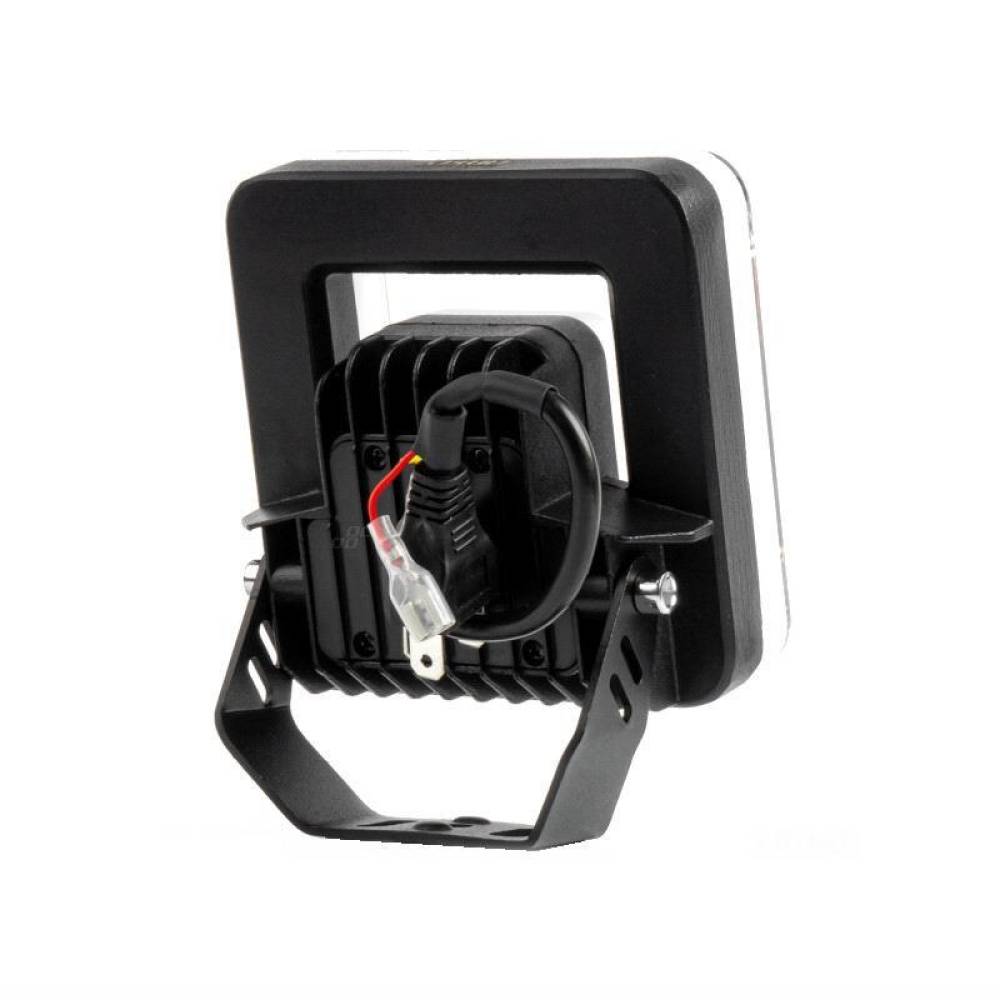 Proiector 114x114, LED, 9-36V, 45W, 8000lm, 4 functii, cu semnalizare si pozitie NEON, faza scurta, faza lunga, spot, 04198 Amio