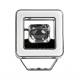 Proiector 114x114, LED, 9-36V, 45W, 8000lm, 4 functii, cu semnalizare si pozitie NEON, faza scurta, faza lunga, spot, 04198 Amio