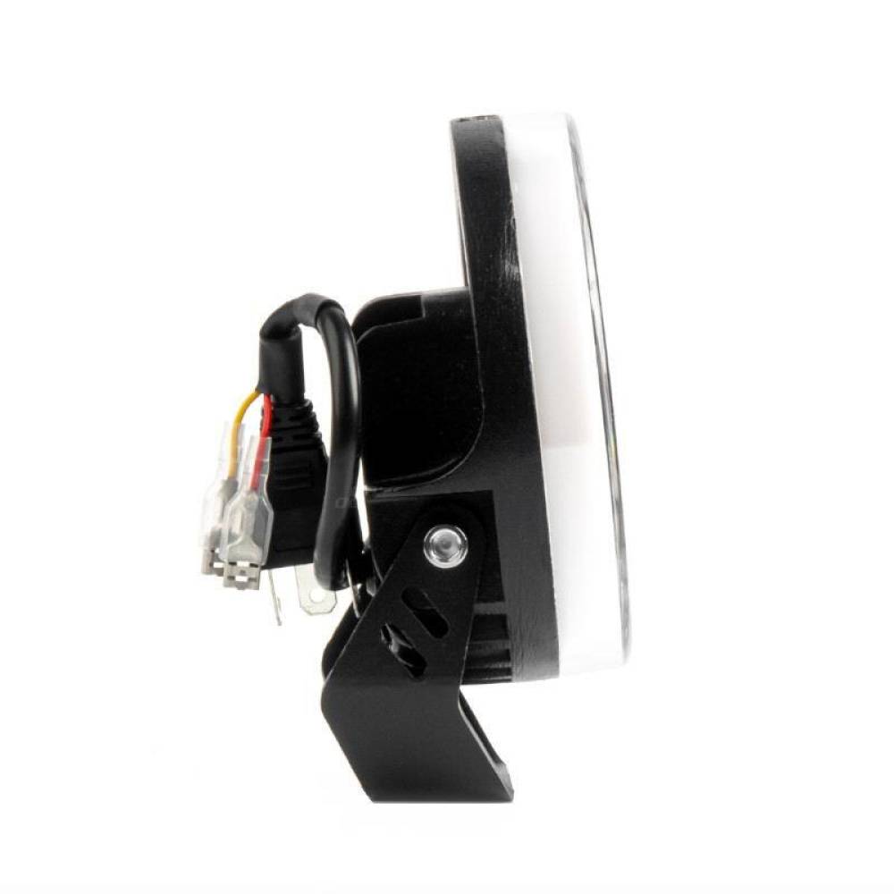 Proiector fi114, LED, 9-36V, 45W, 8000lm, 4 functii, cu semnalizare si pozitie NEON, faza scurta, faza lunga, spot, 04199 Amio