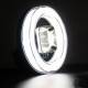 Proiector fi114, LED, 9-36V, 45W, 8000lm, 4 functii, cu semnalizare si pozitie NEON, faza scurta, faza lunga, spot, 04199 Amio