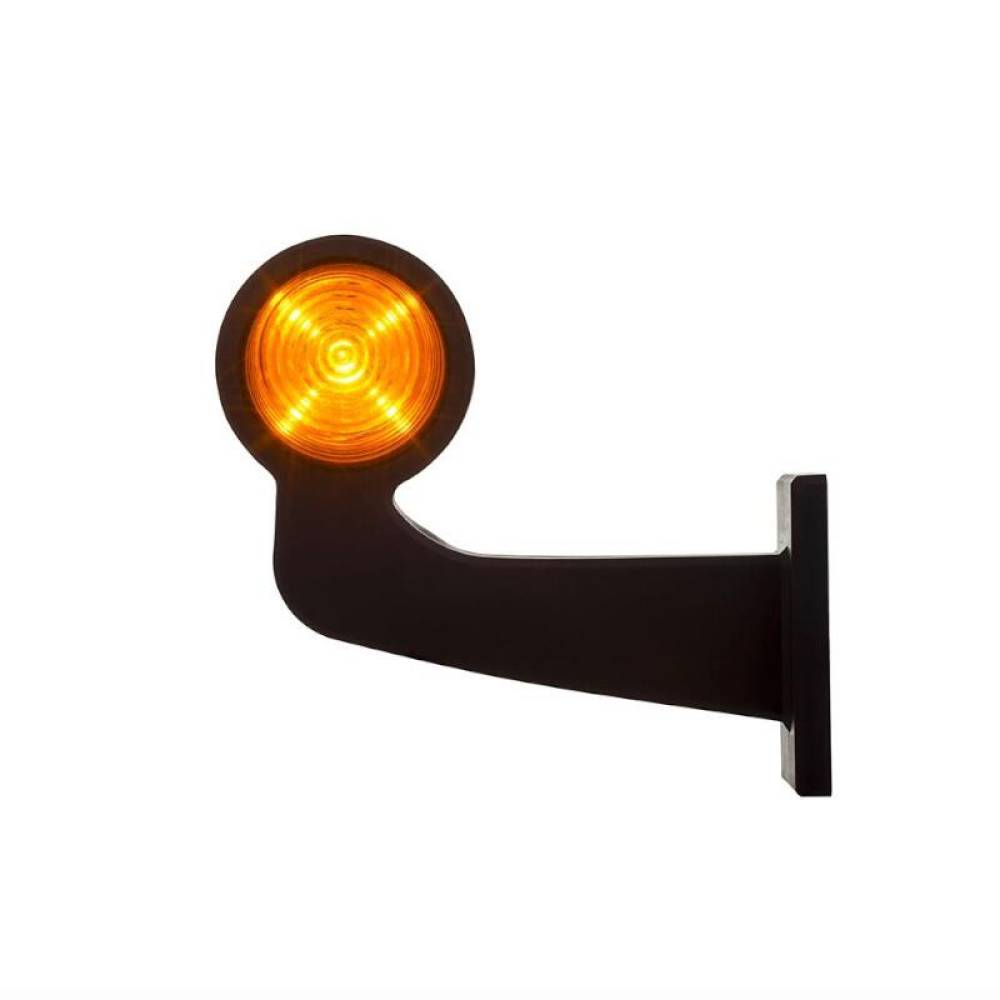 Lampa semnalizare cu brat 195mm, cotit la 90°, LED, Old School, stanga-dreapta, Retro Design FT-147 F Z/Z LED Fristom