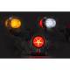 Lampa semnalizare cu brat 195mm, cotit la 90°, LED, Old School, stanga-dreapta, Retro Design FT-147 F Z/Z LED Fristom