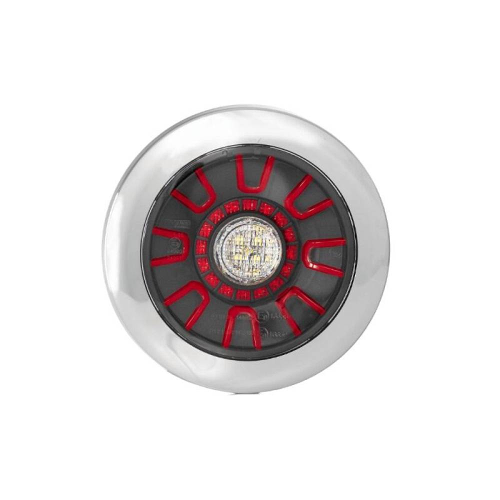 Rama cromata pentru lampa multifunctionala FT-313 LED si FT-314 LED, fi155, FT-313/314 CHROME FRAME Fristom