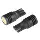 Set 2 becuri T10, 6 LED-uri Smd3020, 12-24V, W5W, 230lm, Canbus Vision 58249
