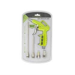Set 5 piese pistol suflat aer comprimat, cabina si accesorii 63827 Carmotion Set 5 piese pistol suflat aer comprimat, cabina si accesorii 63827 Carmotion