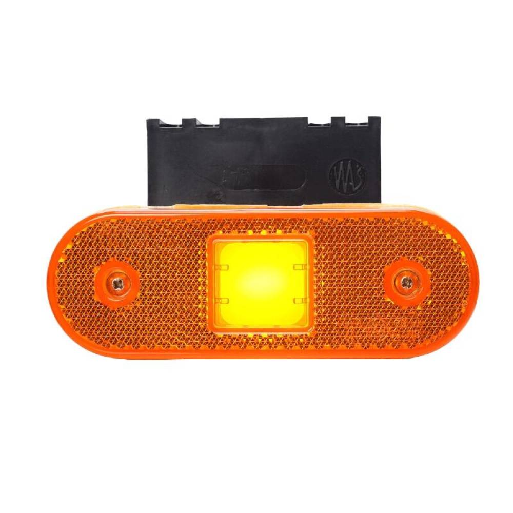 Lampa gabarit 114x63, cu suport, LED Neon, 12-24V, galbena, W47N 2160Z Was
