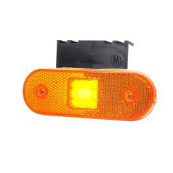 Lampa gabarit 114x63, cu suport, LED Neon, 12-24V, galbena, W47N 2160Z Was