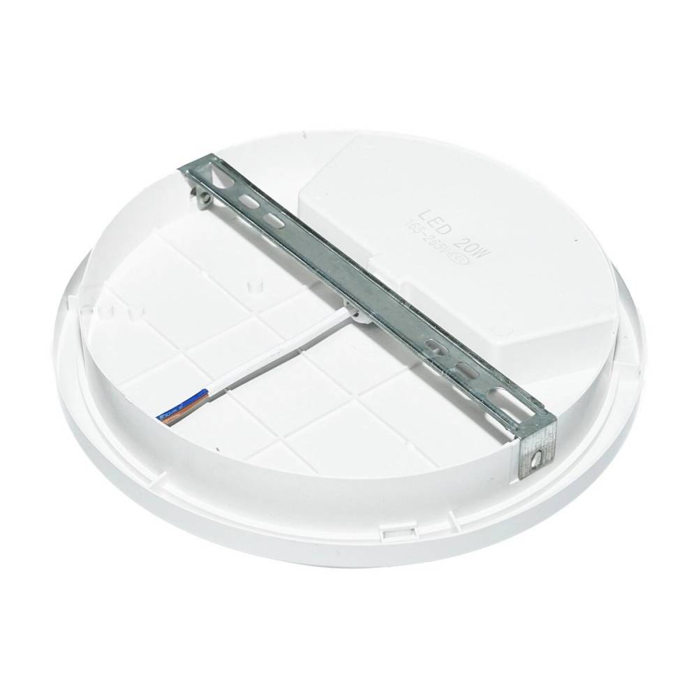 Plafoniera aplicata LED 20W, 220V, 6500K, 218x70mm, lumina rece, corp iluminat interior / exterior BK79629