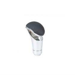 Maner schimbator viteza, imitatie piele neagra cu crom, 7368 Automax