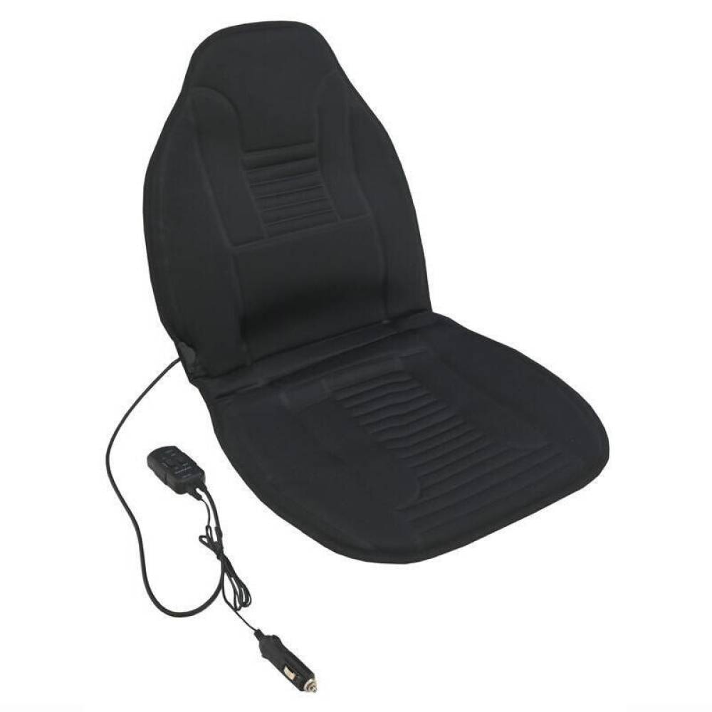 Perna scaun cu masaj si incalzire, neagra, 12V, cu termostat incorporat, TWIN 04079 Compass 