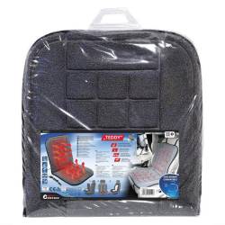 Perna scaun cu incalzire, 12V, plush gri, cu termostat incorporat, TEDDY, 04121 Compass