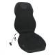 Perna scaun cu incalzire, 12V, plush si piele sintetica perforata, 3 trepte de viteza, neagra, SHAWN, 04083 Compass