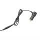 Perna scaun cu incalzire, 12V, plush si piele sintetica perforata, 3 trepte de viteza, neagra, SHAWN, 04083 Compass