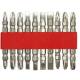 Set 10 biti dubli, PZ2 - 65MM, cu 2 capete, TO-66112 Compass