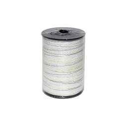 Rola banda alb-galben-negru, latime 20mm 5x0.3mm SS ,200m , pt gard electric BK87536