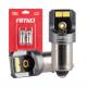 Set 2 becuri bord, T4W-BA9S, cu 4 Leduri SMD 2016, 12-24V, alb, Canbus, Pro Series, 03579 Amio