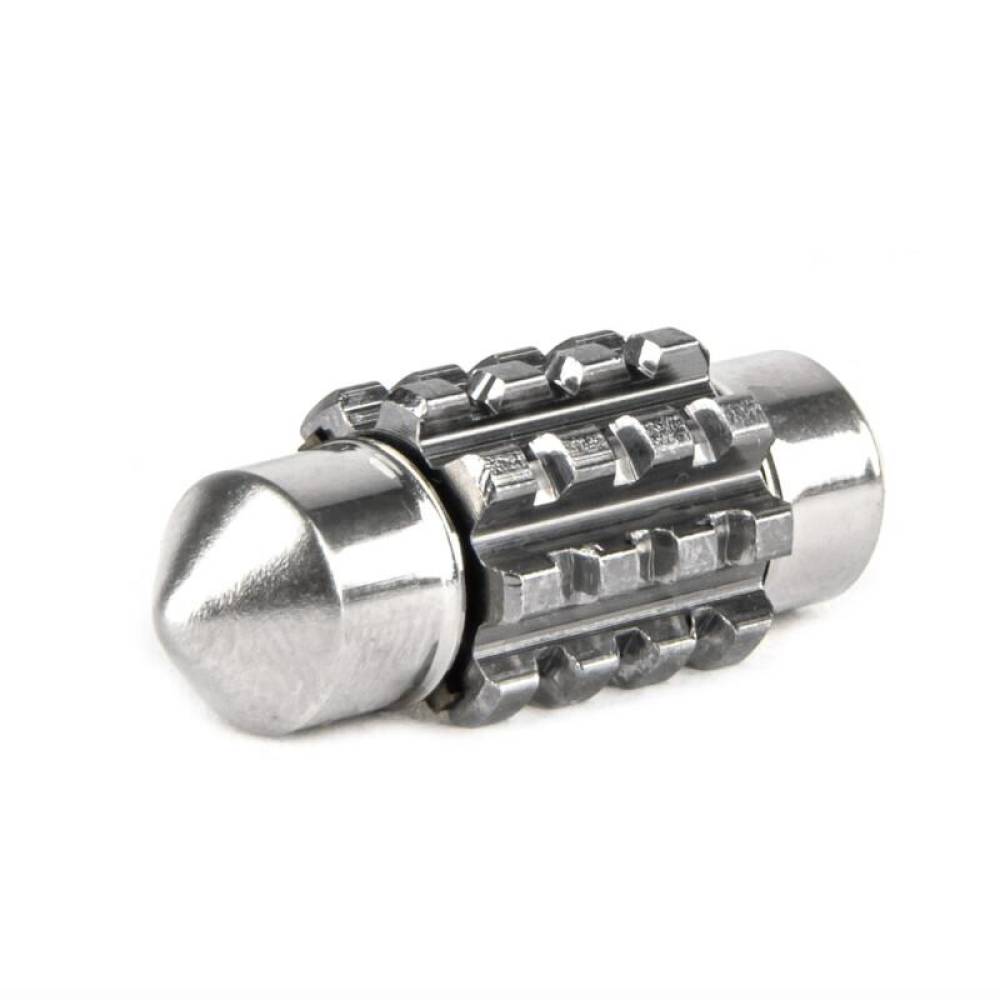 Set 2 becuri sofit, 12-24V, C5W, 31mm, 12 LED-uri SMD 2016, Canbus, alb, 04235 Amio