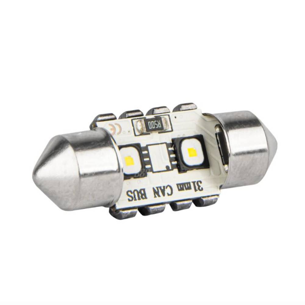 Set 2 becuri sofit, 12-24V, C5W, C3W 31mm, 2 LED-uri SMD 3838, Canbus, alb, 04247 Amio Set 2 becuri sofit, 12-24V, C5W, C3W 31mm, 2 LED-uri SMD 3838, Canbus, alb, 04247 Amio