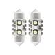Set 2 becuri sofit, 12-24V, C5W, C3W 31mm, 2 LED-uri SMD 3838, Canbus, alb, 04247 Amio Set 2 becuri sofit, 12-24V, C5W, C3W 31mm, 2 LED-uri SMD 3838, Canbus, alb, 04247 Amio