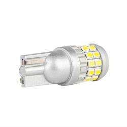 Set 2 becuri T10, 30 LED-uri SMD2016, 12-24V, W5W, CANBUS, alb 04233 Amio