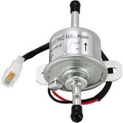Pompa alimentare electrica, 12V, universala, pentru combustibil benzina sau motorina, L=130mm, fi 8mm, OEM 21SK07, SR61