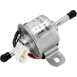 Pompa alimentare electrica, 12V, universala, pentru combustibil benzina sau motorina, L=130mm, fi 8mm, OEM 21SK07, SR61