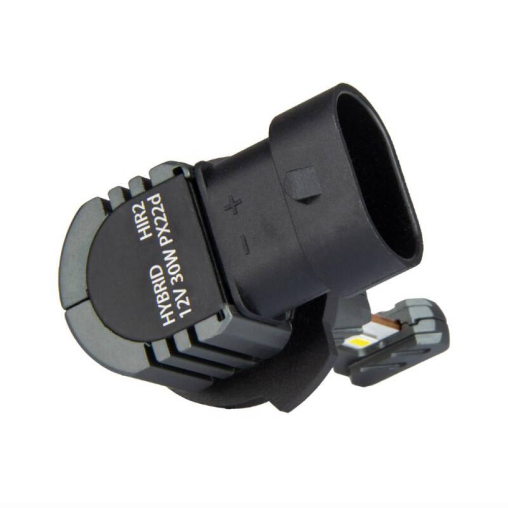 Set 2 becuri HIR2, LED CSP, 12V, 60W, 5600lm, 6000K, Canbus, Hybrid 04119 Amio Set 2 becuri HIR2, LED CSP, 12V, 60W, 5600lm, 6000K, Canbus, Hybrid 04119 Amio