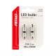 Set 2 becuri sofit, 12-24V, C5W, 39mm, 2 LED-uri SMD 3838, Canbus, alb, 04249 Amio