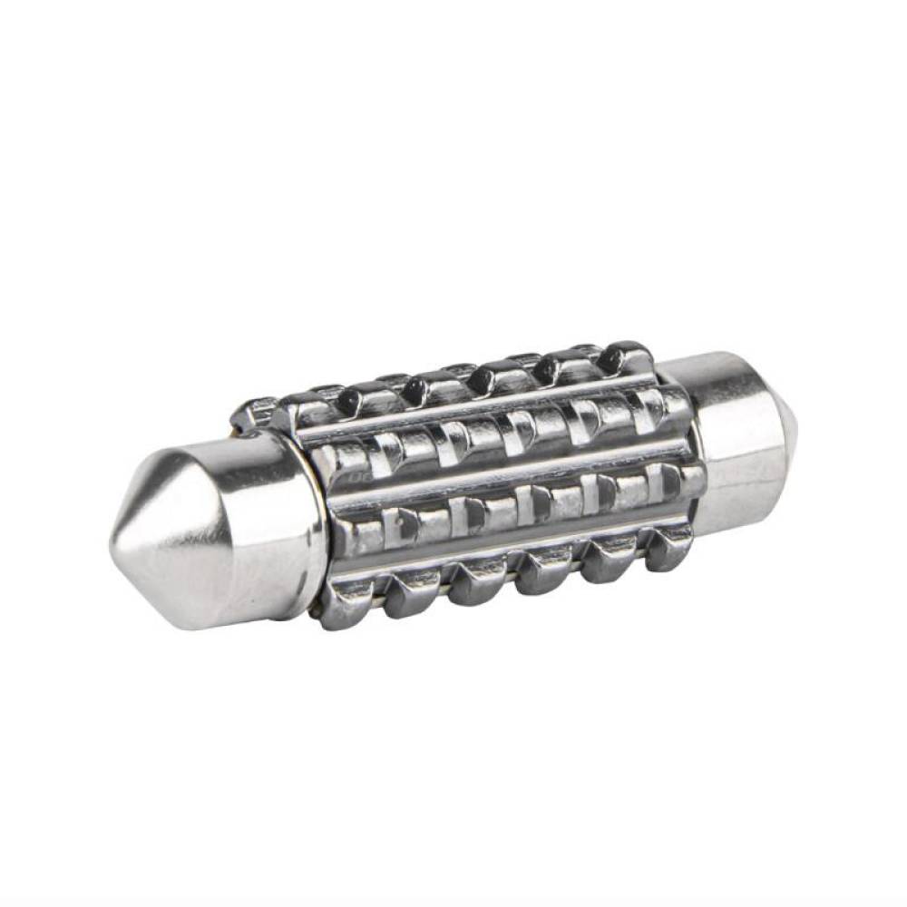 Set 2 becuri sofit, 12-24V, C5W, 39mm, 2 LED-uri SMD 3838, Canbus, alb, 04249 Amio