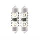 Set 2 becuri sofit, 12-24V, C5W, 39mm, 2 LED-uri SMD 3838, Canbus, alb, 04249 Amio
