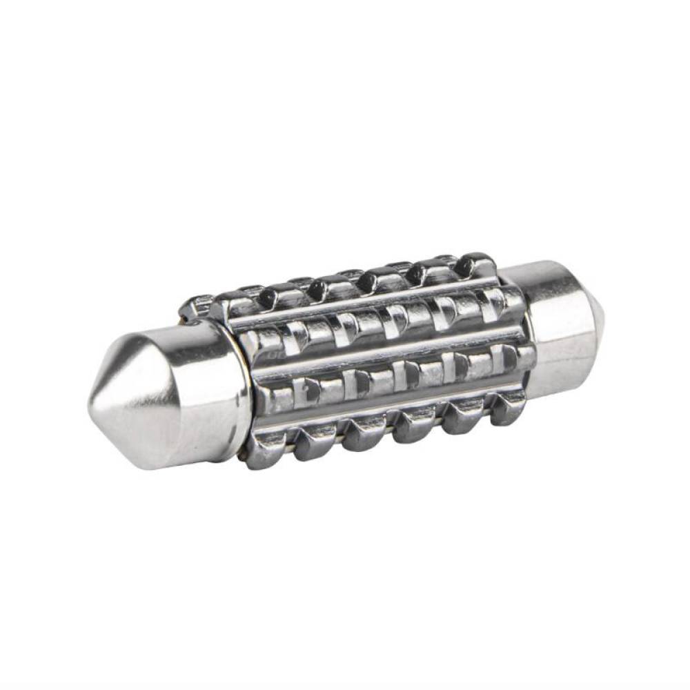 Set 2 becuri sofit, 12-24V, C5W, 36mm, 2 LED-uri SMD 3838, Canbus, alb, 04248 Amio
