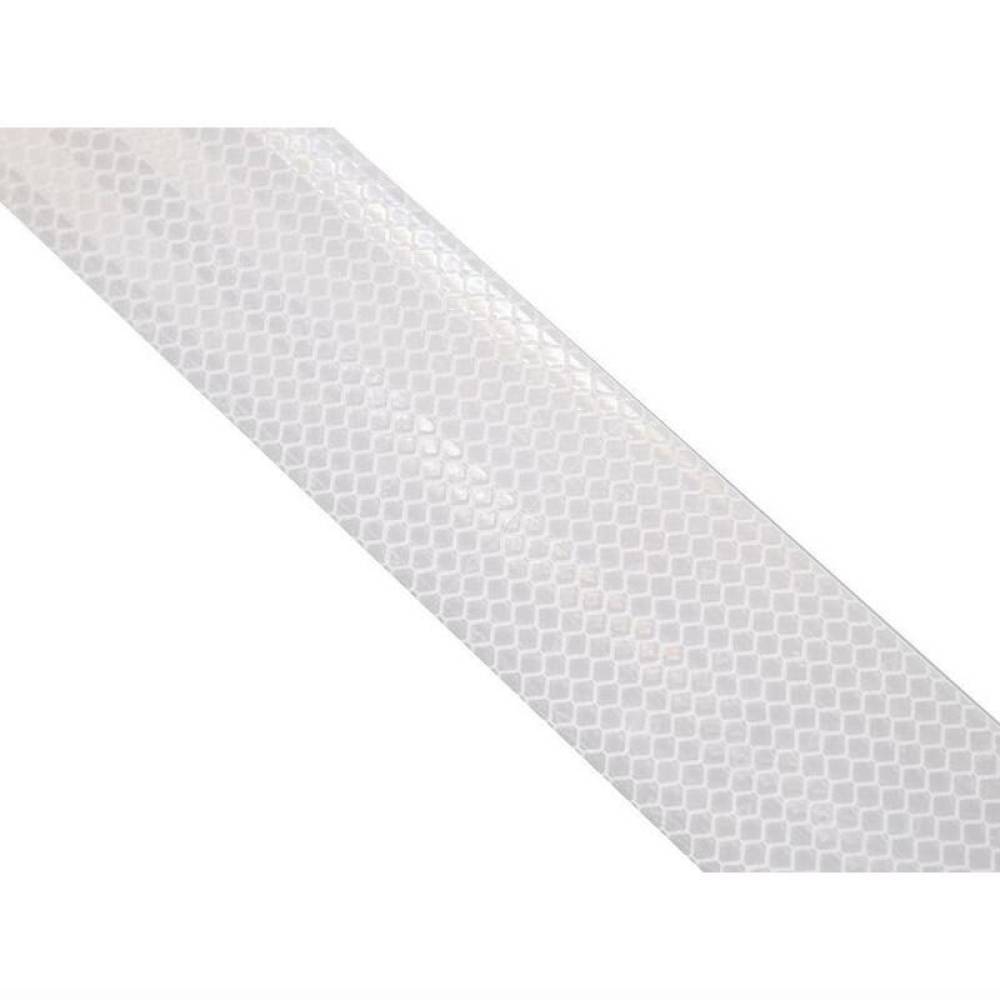 Banda reflectorizanta continua, 1m x 5cm, alba, omologata, 01539