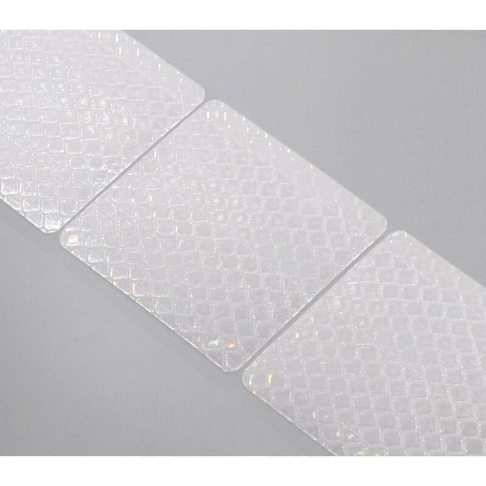 Banda reflectorizanta prelata, 1m x 5cm, alba, omologata, 01545