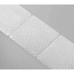 Banda reflectorizanta prelata, 1m x 5cm, alba, omologata, 01545