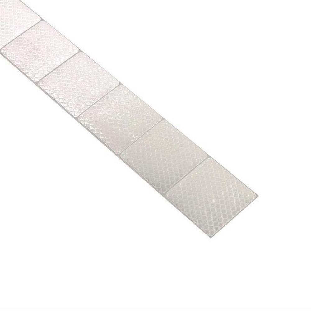 Banda reflectorizanta prelata, 1m x 5cm, alba, omologata, 01545