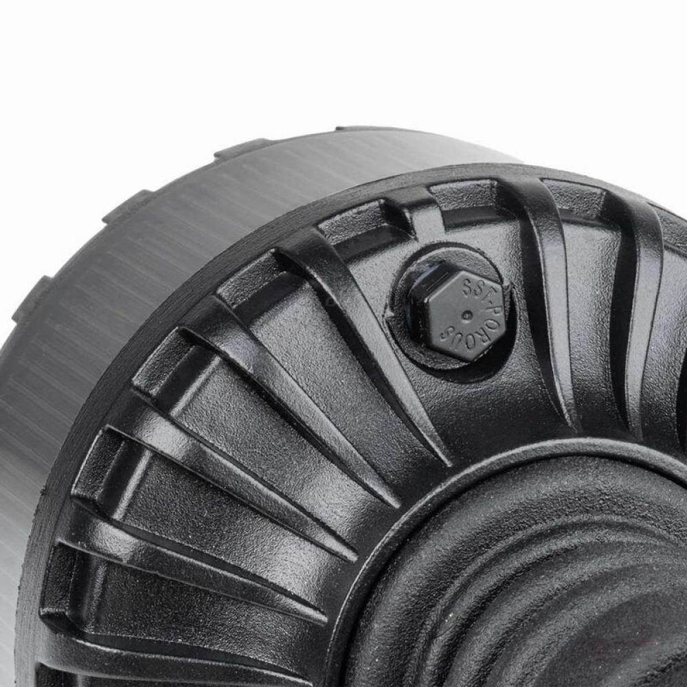 Girofar 12-24V, h169, 16 LED-uri, pe tija flexibila, difuzor transparent, lumina portocalie, 04107 Amio