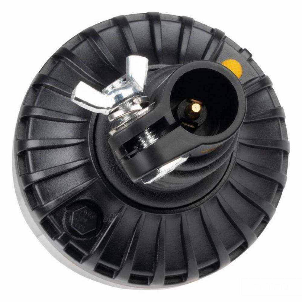 Girofar 12-24V, h169, 16 LED-uri, pe tija flexibila, difuzor transparent, lumina portocalie, 04107 Amio