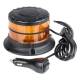 Girofar 12-24V, h103, 16 LED-uri, prindere cu magnet sau 3 suruburi, cablu 3m, cu intrerupator 2 butoane, 04110 Amio