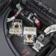 Set 2 borne acumulator cupru si zinc, 500A, 12-72V, fi 16-18mm, fixare-decuplare rapida, 4 cai, 83019 Carmotion
